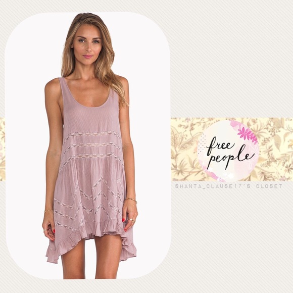 Free People Dresses & Skirts - 💎FREE PEOPLE💎Voile and Lace Trapeze slip